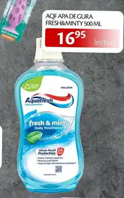 Unicarm AQF apa de gura fresh&minty Ofertă