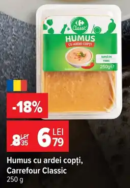 Carrefour Market Humus cu ardei copți, Carrefour Classic Ofertă