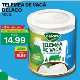 Diana Supermarket Telemea de vacă Delaco Ofertă