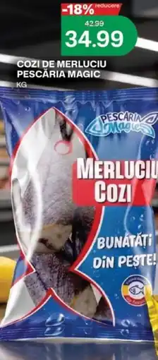 Diana Supermarket Cozi de merluciu Pescăria Magic Ofertă