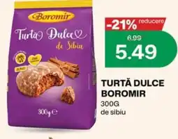 Diana Supermarket Turtă dulce Boromir Ofertă