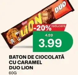Diana Supermarket Baton de ciocolată cu caramel Duo Lion Ofertă