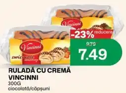 Diana Supermarket Ruladă cu cremă Vincinni Ofertă