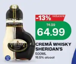 Diana Supermarket Cremă whisky Sheridan's Ofertă