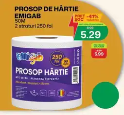 Diana Supermarket Prosop de hârtie Emigab Ofertă