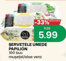 Diana Supermarket Șervețele umede Papilion Ofertă