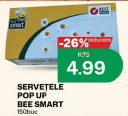 Diana Supermarket Servetele pop up bee Smart Ofertă
