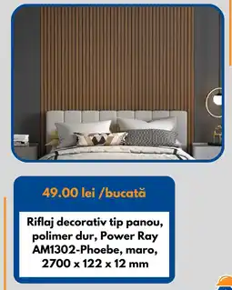 Dedeman Power Ray riflaj decorativ tip panou Ofertă