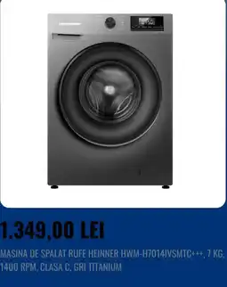 Flanco Heinner masina de spalat rufe hwm-h7014ivsmtc+++ Ofertă