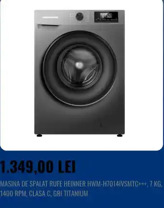 Heinner masina de spalat rufe hwm-h7014ivsmtc+++
