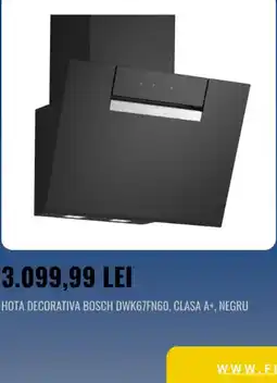 Flanco Bosch hota decorativa dwk67fn60 Ofertă