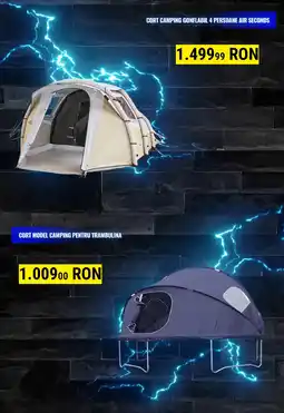 Decathlon Cort camping gonflabil 4 persoane air seconds Ofertă