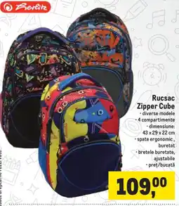 Metro Berlitz Rucsac Zipper Cube Ofertă