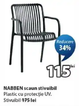 JYSK NABBEN scaun stivuibil Ofertă