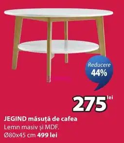 JYSK Jegind măsuță de cafea Ofertă