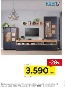 XXXLutz Hom'in set living Ofertă