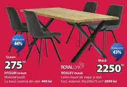 JYSK RoyalOak roslev masă Ofertă