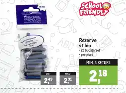 Metro School Friendly rezerve stilou Ofertă