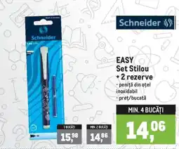 Metro Schneider Easy Set Stilou+2 rezerve Ofertă