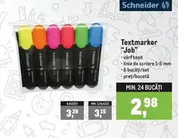 Metro Schneider Textmarker Job Ofertă