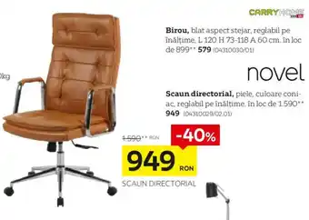 Novel scaun directorial