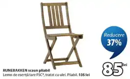 JYSK Runebakken scaun pliabil Ofertă