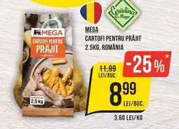 Mega Image Mega cartofi pentru prăjit Ofertă