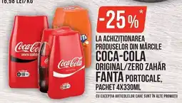 Mega Image Coca-Cola original/zero zahăr fanta portocale Ofertă