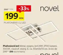 XXXLutz novel plafoniera cu led Ofertă