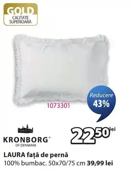 JYSK Kronborg laura față de pernă Ofertă
