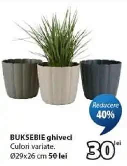 JYSK Buksebie ghiveci Ofertă