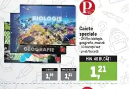 Metro P caiete speciale Ofertă