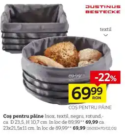 XXXLutz Justinus Bestecke coș pentru pâine Ofertă