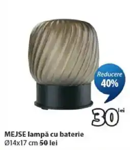 JYSK Mejse lampă cu baterie Ofertă
