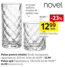 XXXLutz novel pahar pentru whisky Ofertă
