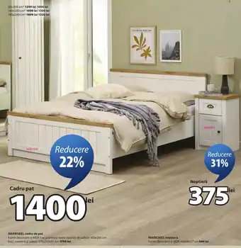 JYSK Markskel cadru de pat Ofertă