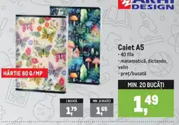 Metro Arhi Design Caiet A5 Ofertă