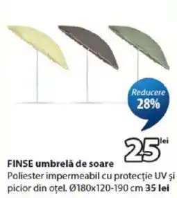 JYSK Finse umbrelă de soare Ofertă