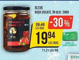 Mega Image Ol' Eve roșii uscate în ulei Ofertă