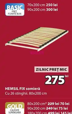 JYSK Hemsil fix somieră Ofertă