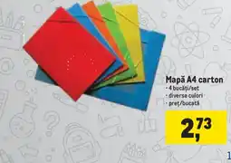 Metro Mapă A4 carton Ofertă