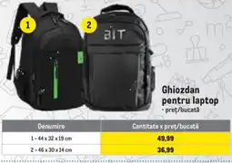 Metro Bit ghiozdan pentru laptop Ofertă