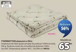 JYSK Tverrbottind plapumă cu fibre Ofertă