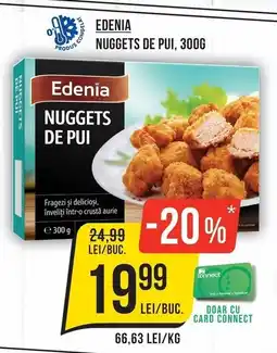 Mega Image Edenia nuggets de pui Ofertă