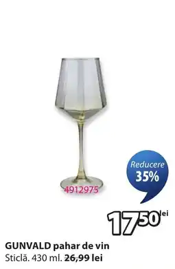 JYSK Gunvald pahar de vin Ofertă