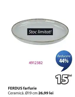 JYSK Ferdus farfurie Ofertă