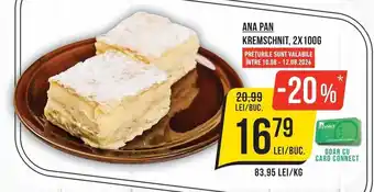 Mega Image Ana Pan Kremschnit Ofertă