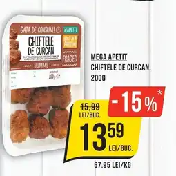 Mega Image Mega Apetit chiftele de curcan Ofertă