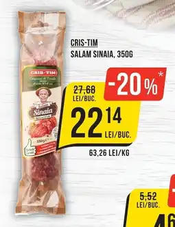 Mega Image Cris-tim salam sinaia Ofertă