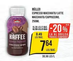 Mega Image müller espresso macchiato/latte macchiato/cappuccino Ofertă